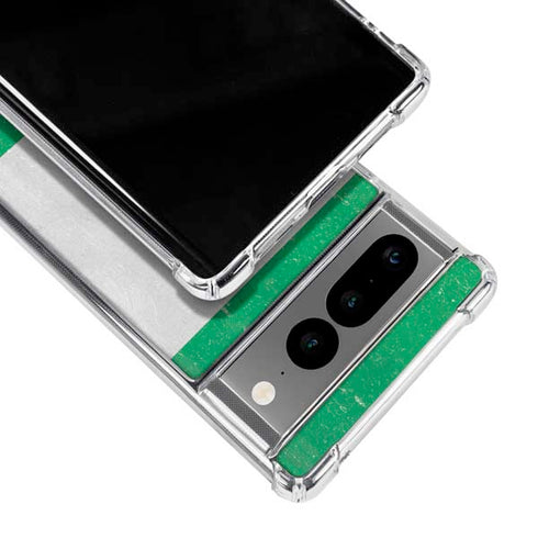 Nigeria Flag Distressed Google Pixel 7 Pro Clear Case